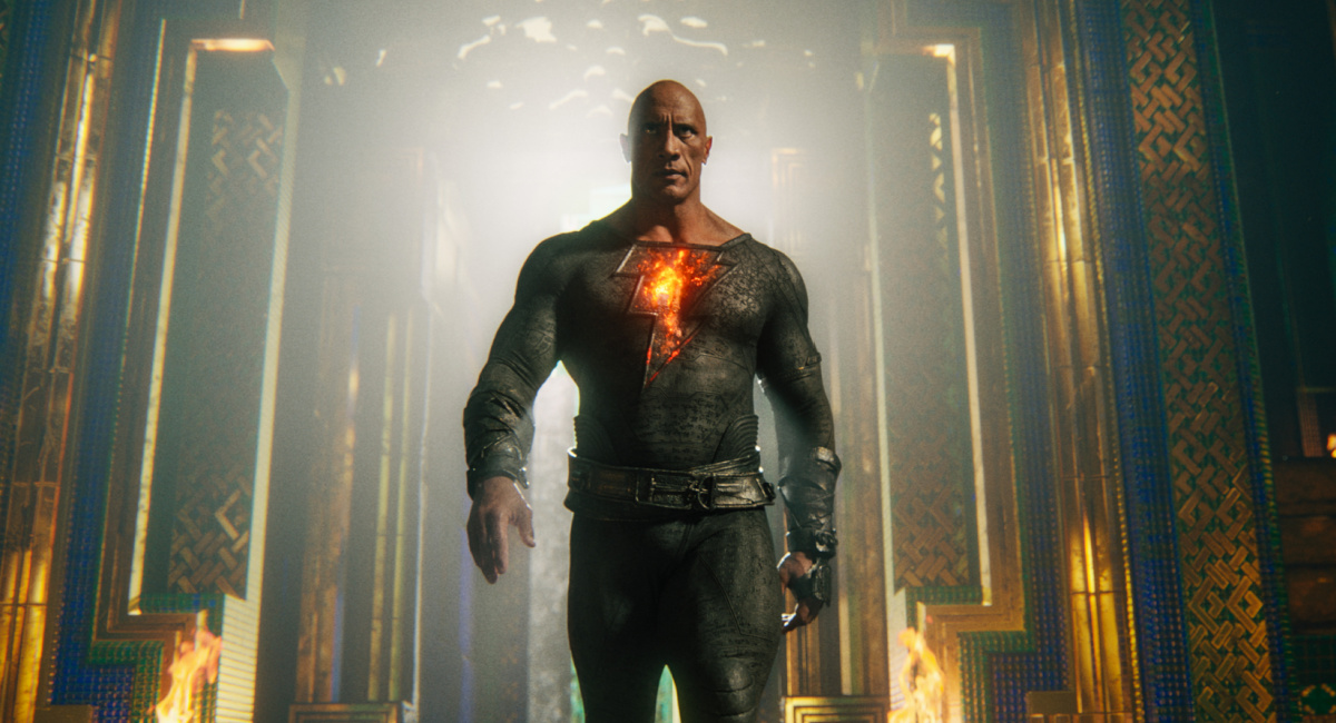Dwayne Johnson as Black Adam in New Line Cinema’s action adventure 'Black Adam.'