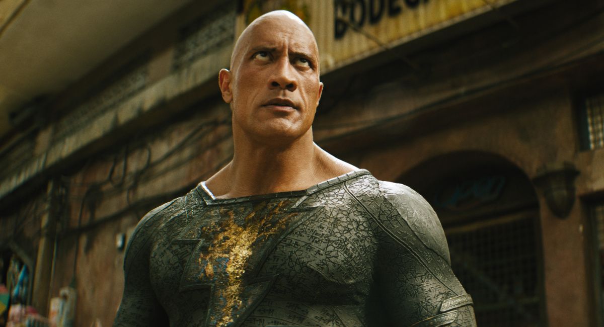 Dwayne Johnson as Black Adam in New Line Cinema’s action adventure 'Black Adam.'