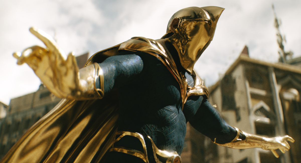 Pierce Brosnan as Dr. Fate in New Line Cinema’s action adventure 'Black Adam.'