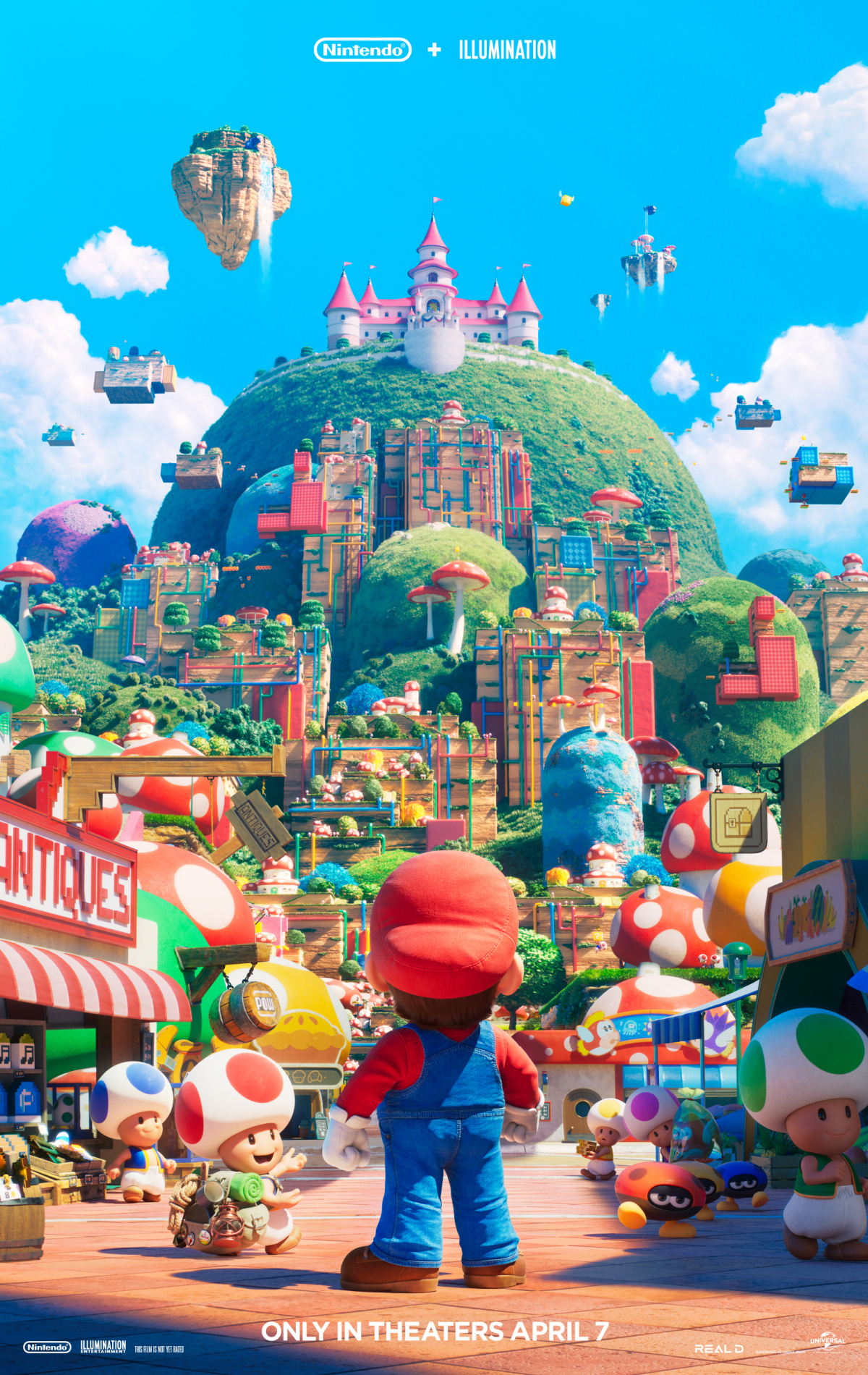 'The Super Mario Bros. Movie' will open in theaters on April 7, 2023.