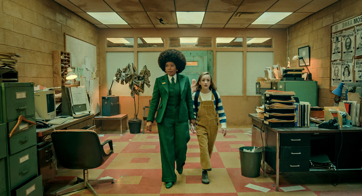 Weruche Opia as Agent Green and Marlow Barkley as Nemo in 'Slumberland.'