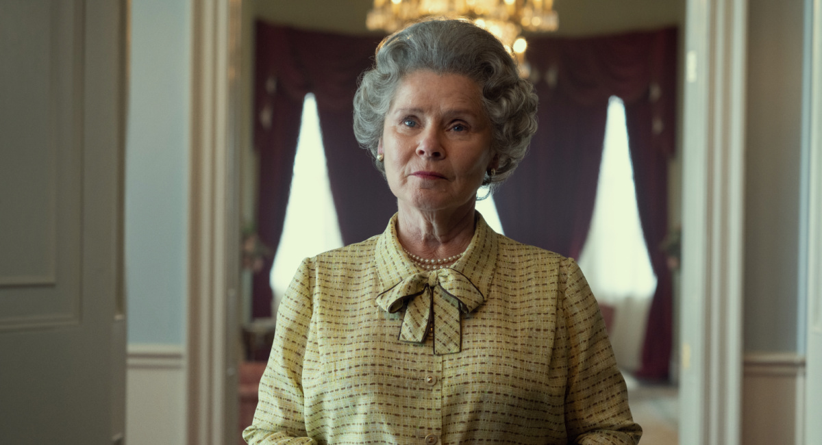 Imelda Staunton in 'The Crown' Season 5.