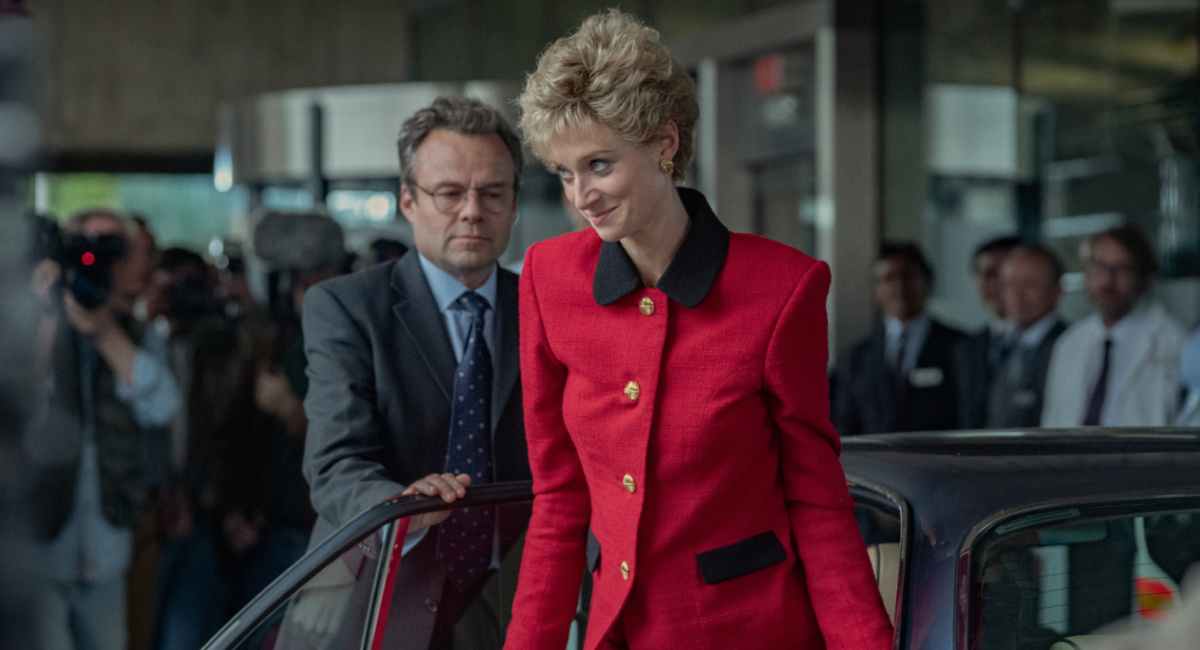 Elizabeth Debicki in 'The Crown' Season 5.