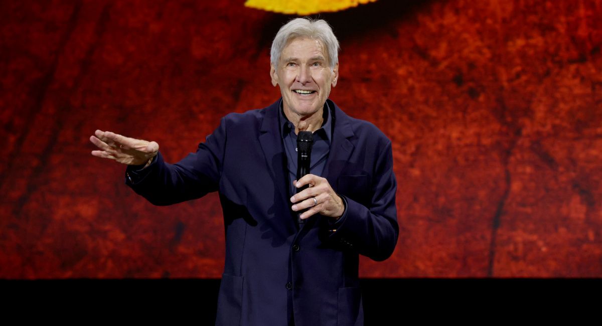 Harrison Ford at D23 Expo 2022.
