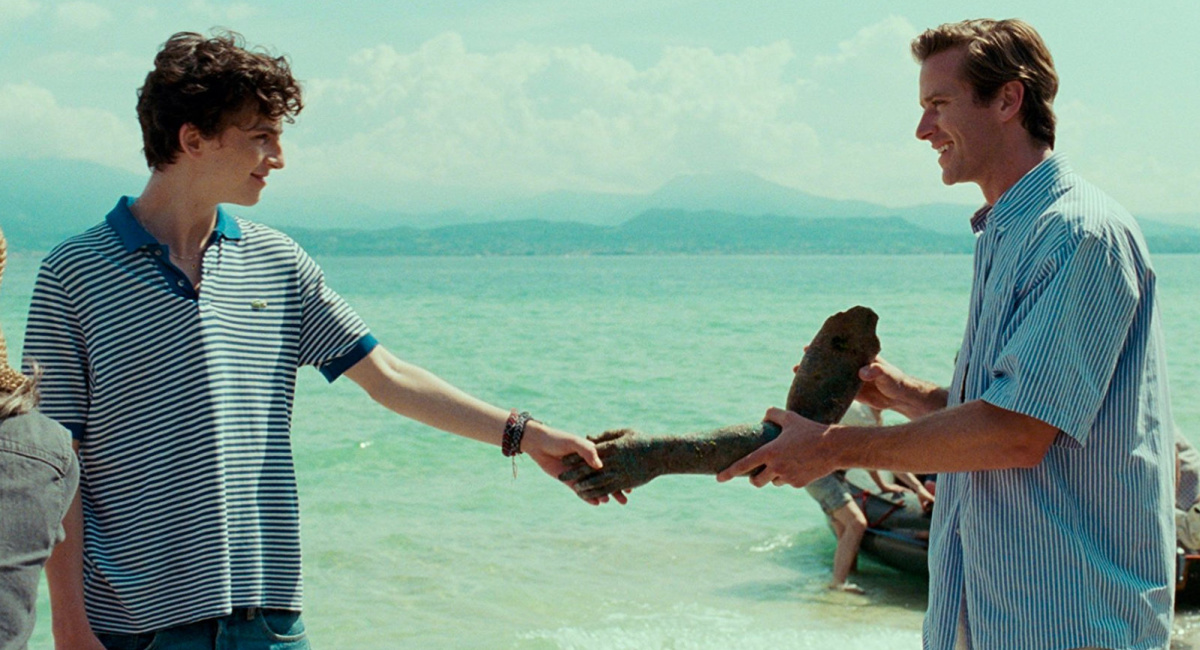 Timothée Chalamet and Armie Hammer in 2017's 'Call Me by Your Name.'