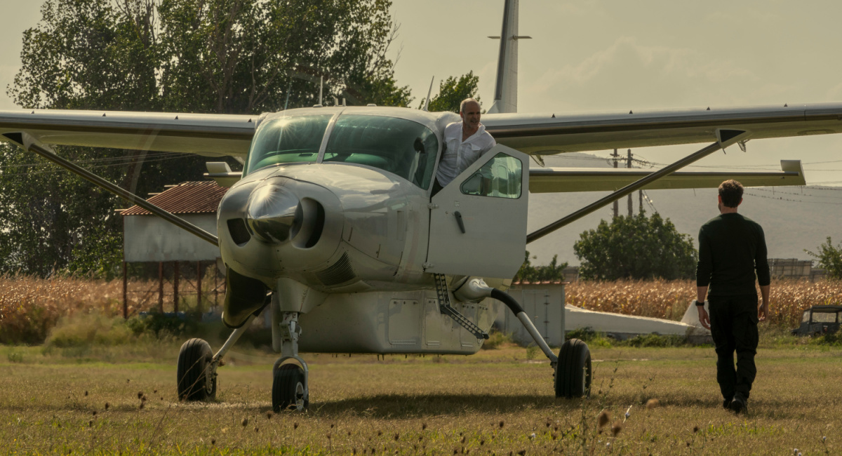 Michael Kelly as Mike November, and John Krasinski as Jack Ryan in 'Tom Clancy's Jack Ryan' Season 3.