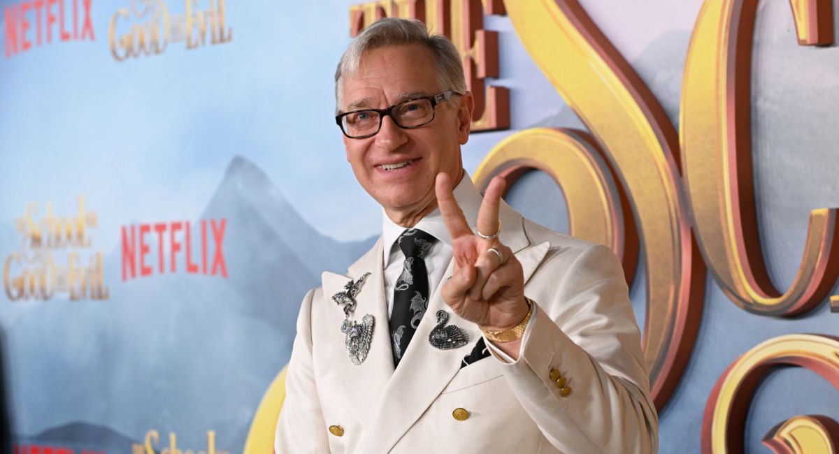 Paul Feig attends the World Premiere Of Netflix's 'The School For Good And Evil' at Regency Village Theatre on October 18, 2022 in Los Angeles, California.