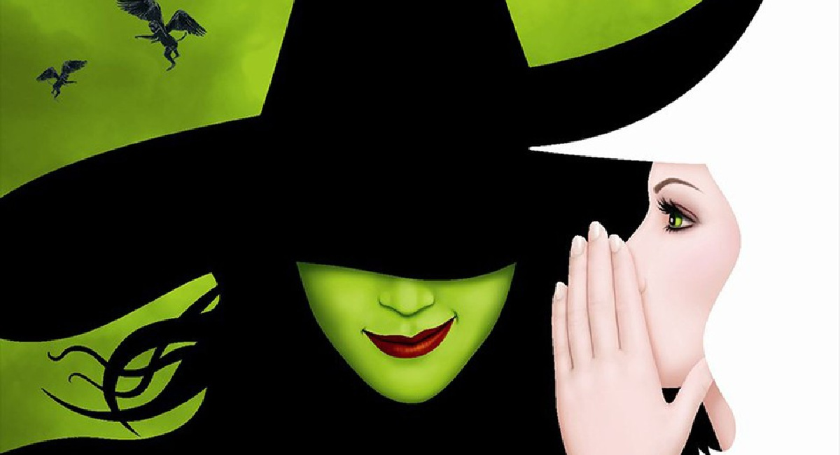 'Wicked' Broadway Musical Poster.