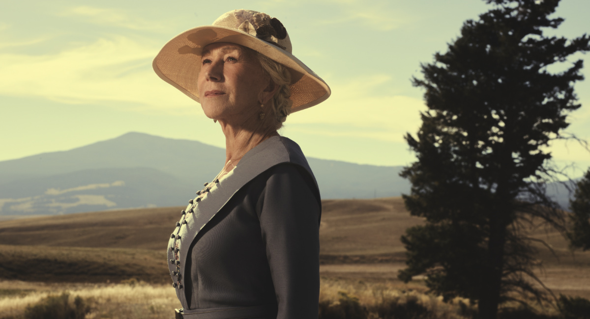 Helen Mirren as Cara Dutton in '1923,' streaming on Paramount+ 2022.