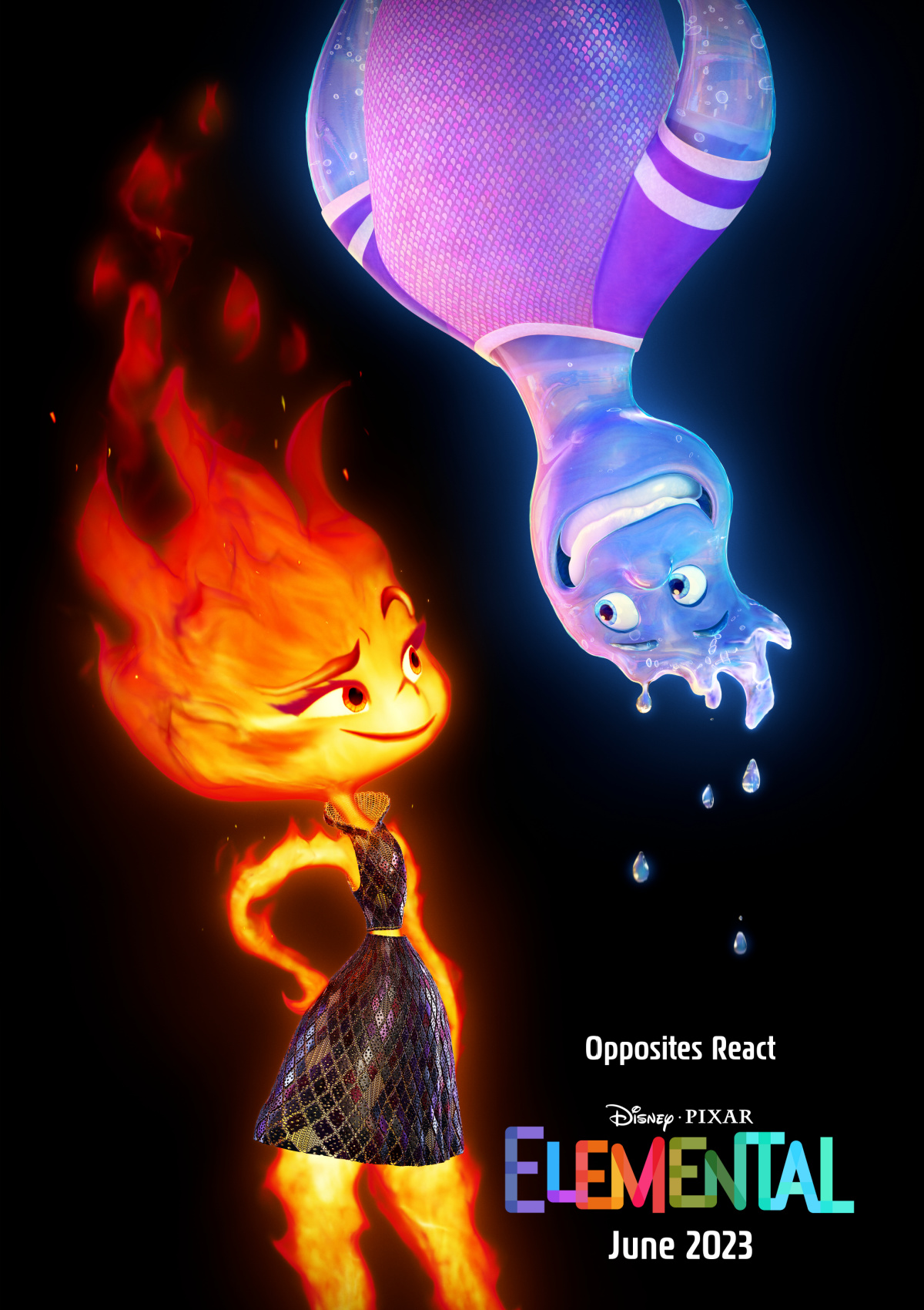 Disney and Pixar's 'Elemental' will be released June 2023.