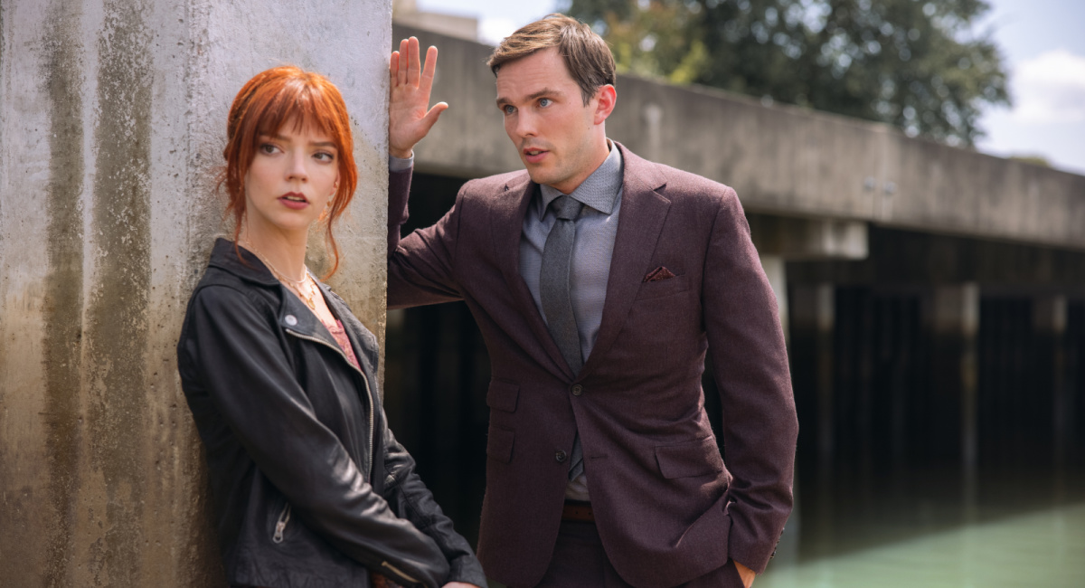 Anya Taylor-Joy and Nicholas Hoult in the film 'The Menu.'