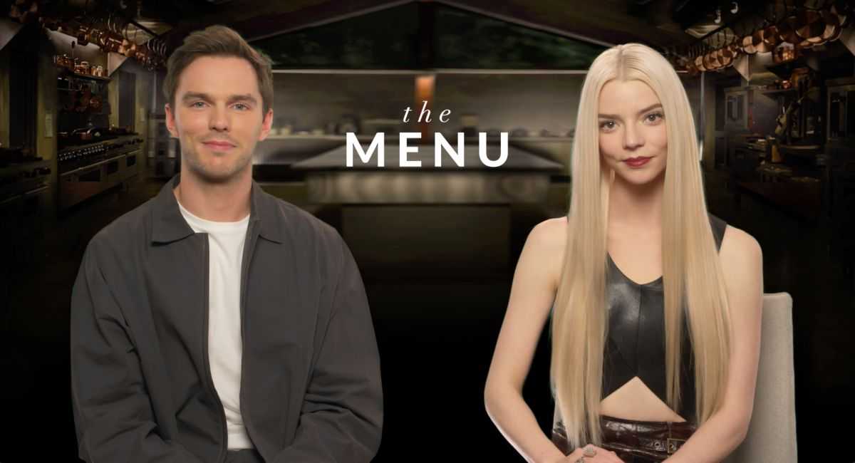 Anya Taylor-Joy and Nicholas Hoult Serve At 'The Menu' Premiere