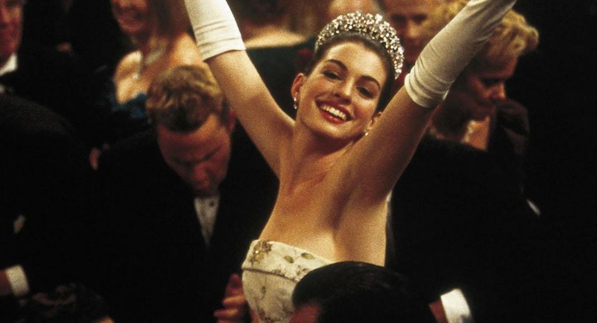 Anne Hathaway in 2001's 'The Princess Diaries.'