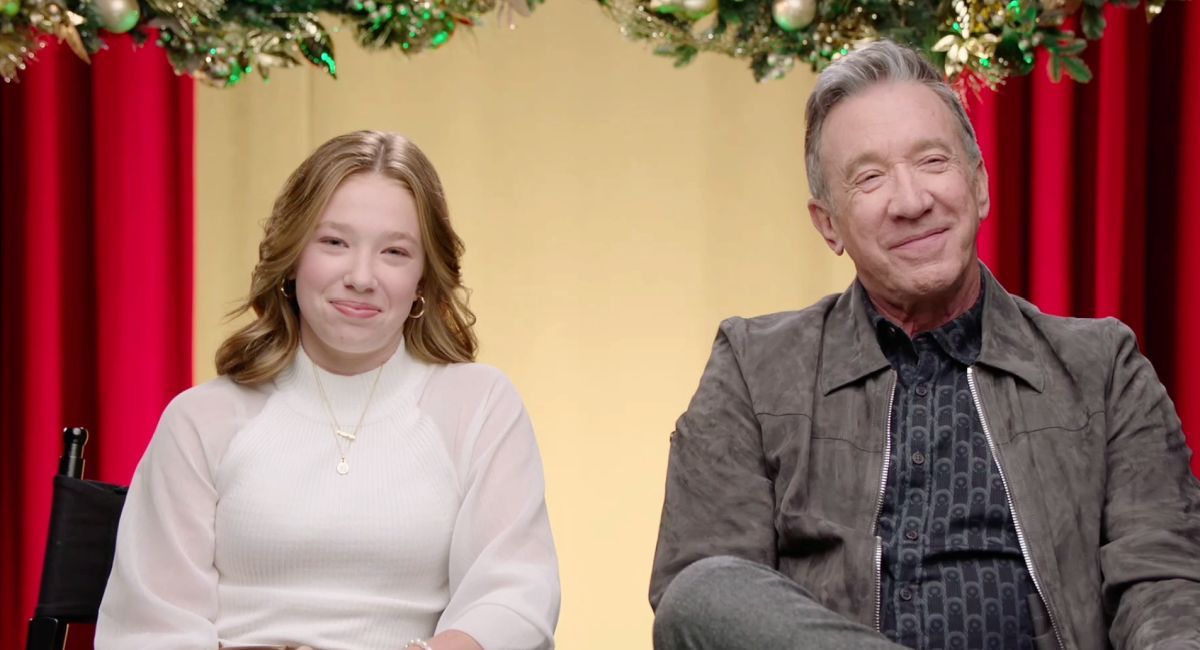 Elizabeth Allen-Dick and Tim Allen star in Disney+'s 'The Santa Clauses.'