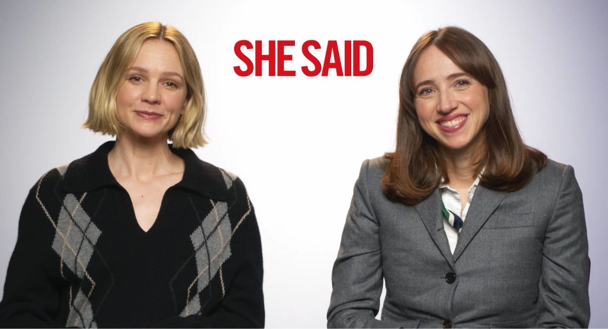 Carey Mulligan and Zoe Kazan star in 'She Said.'