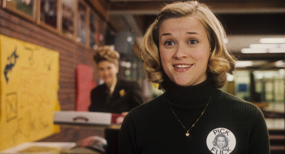Reese Witherspoon as Tracy Enid Flick in director Alexander Payne's 'Election.'