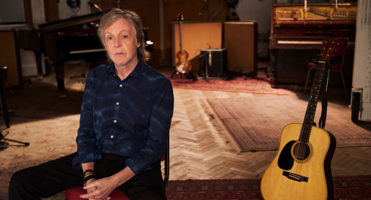 Sir Paul McCartney, in Studio 2 Abbey Road in 'If These Walls Could Sing.'