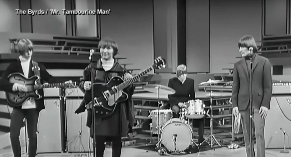 David Crosby with The Byrds from the Sony Pictures Classics documentary 'David Crosby: Remember My Name.'