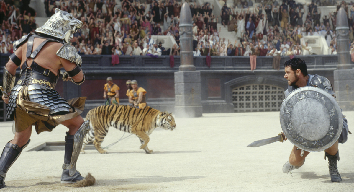 Russell Crowe in director Ridley Scott's 'Gladiator.'