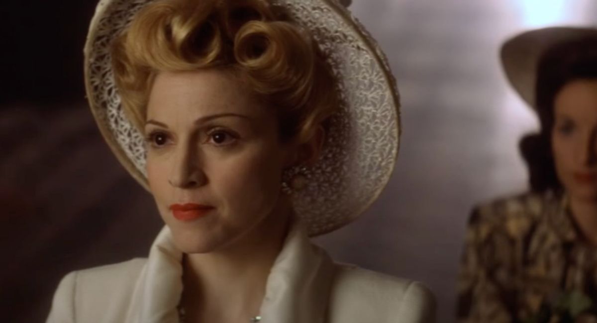 Madonna as Eva Perón in 1996's 'Evita.'