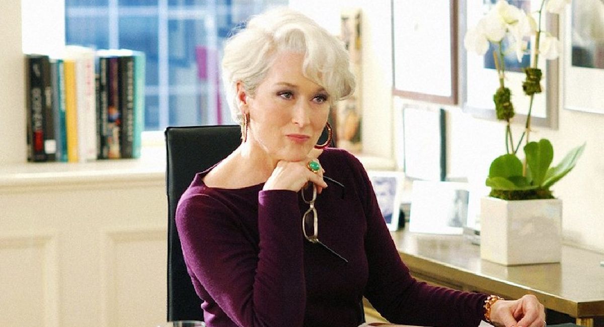 Meryl Streep as Miranda Priestly in 2006's 'The Devil Wears Prada .'