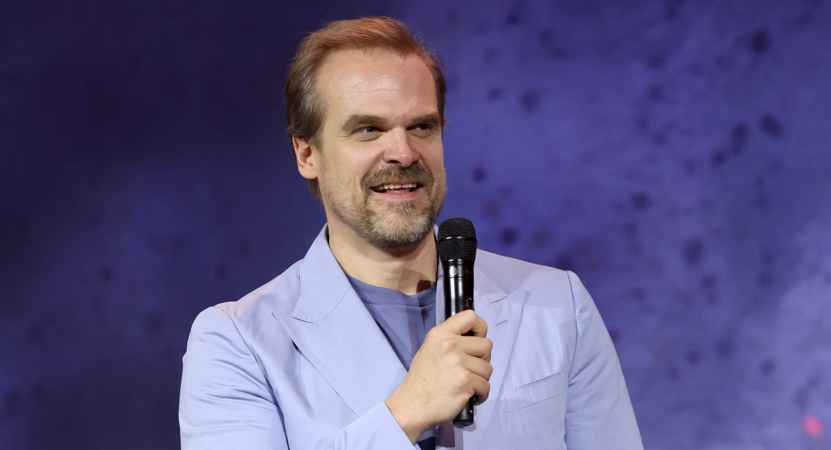 David Harbour from 'Thunderbolts' at D23 Expo 2022.