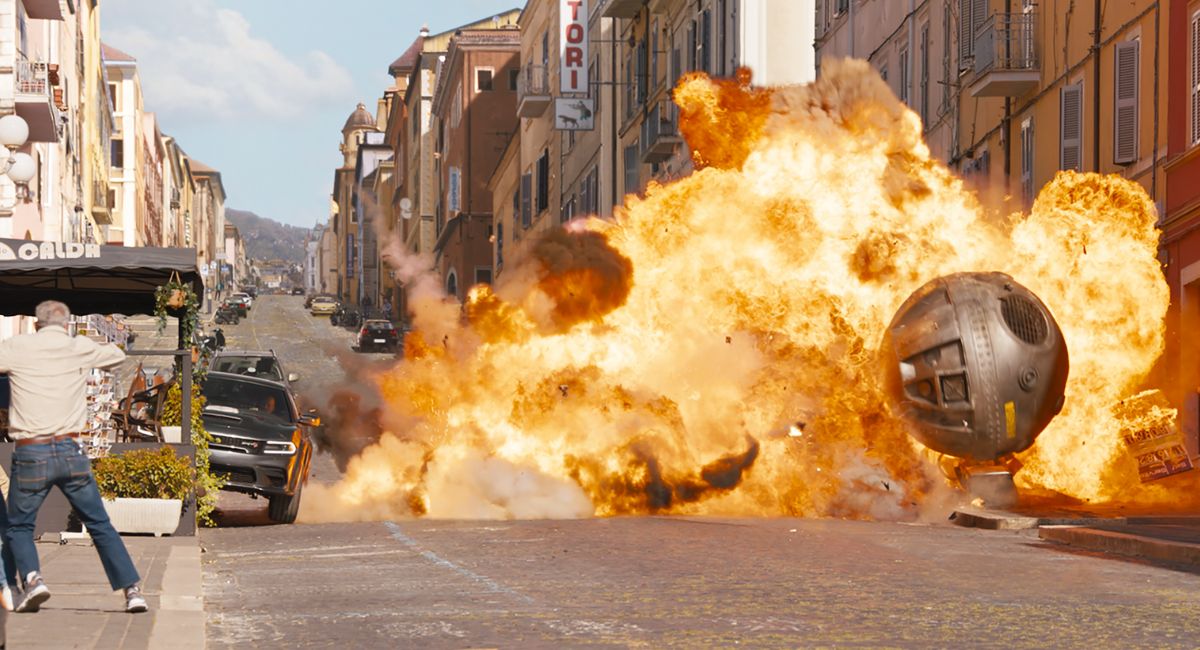A scene from 'Fast X,' directed by Louis Leterrier.