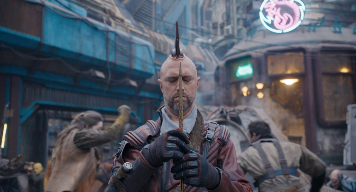 Sean Gunn as Kraglin in Marvel Studios' 'Guardians of the Galaxy Vol. 3.'