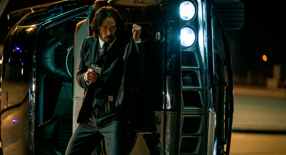 Keanu Reeves as John Wick in 'John Wick: Chapter 4.'
