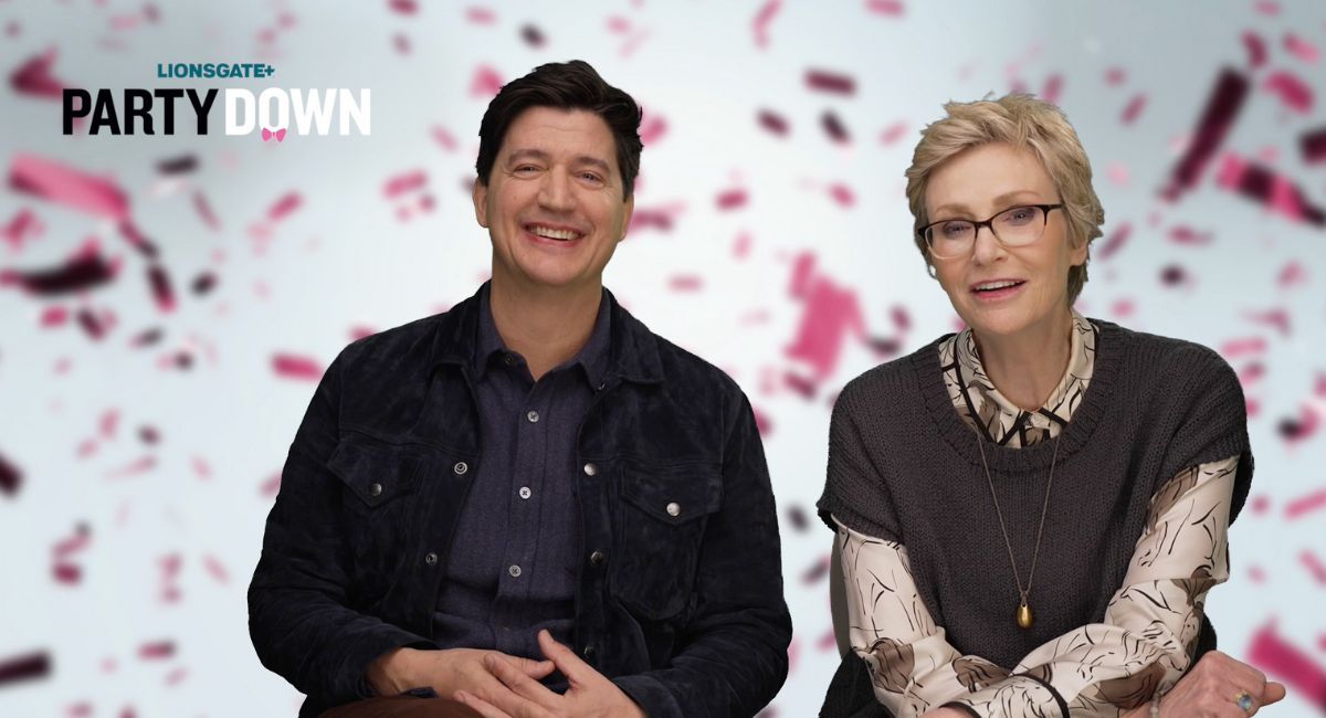 Ken Marino and Jane Lynch star in season 3 of Starz's 'Party Down.'