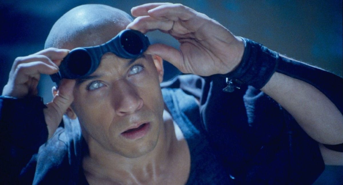 Vin Diesel as Riddick in 2000's 'Pitch Black.'