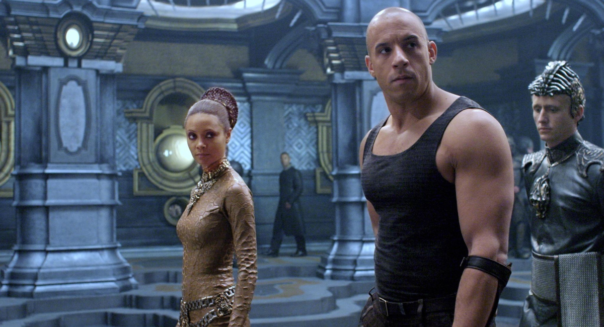 Thandiwe Newton and Vin Diesel in 2004's 'The Chronicles of Riddick.'