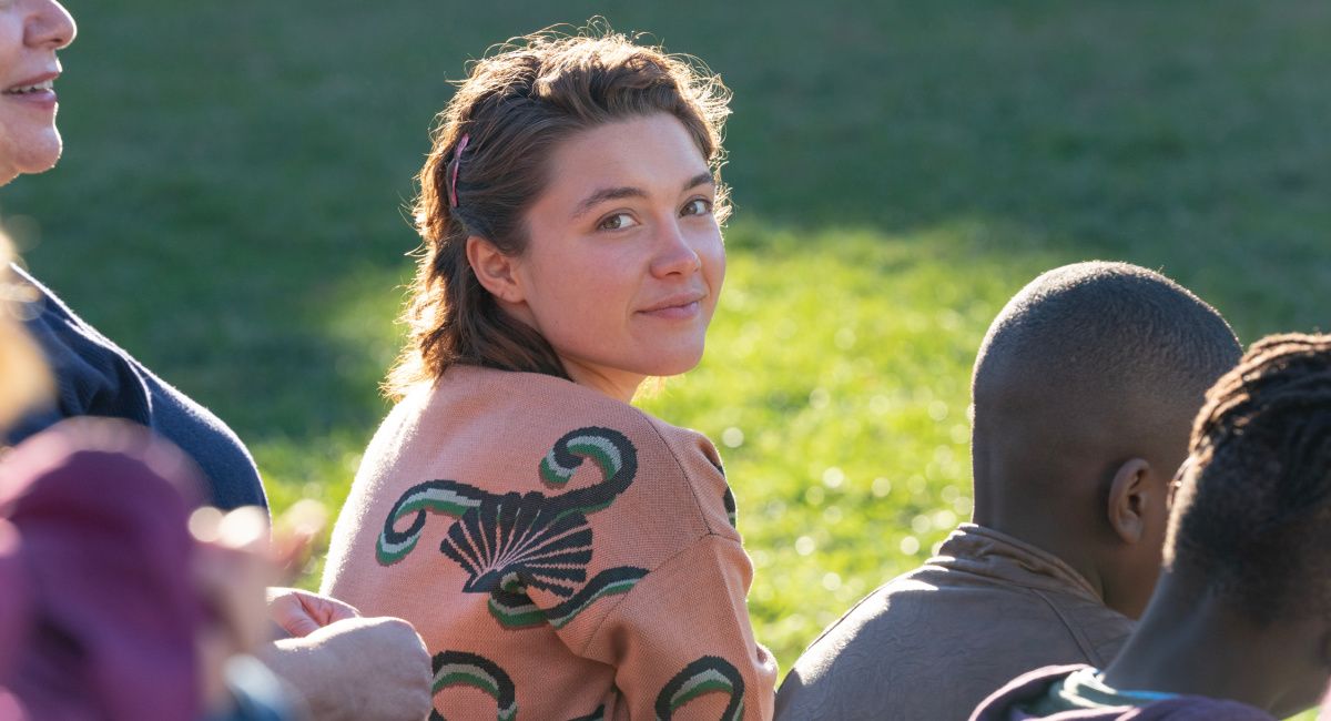 Florence Pugh as Allison in 'A Good Person,' directed by Zach Braff, a Metro Goldwyn Mayer Pictures film.