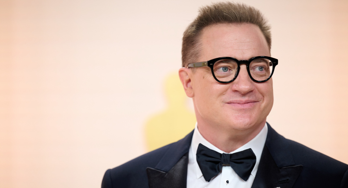 Oscar® nominee Brendan Fraser arrives on the red carpet of the 95th Oscars® at the Dolby® Theatre at Ovation Hollywood on Sunday, March 12, 2023.