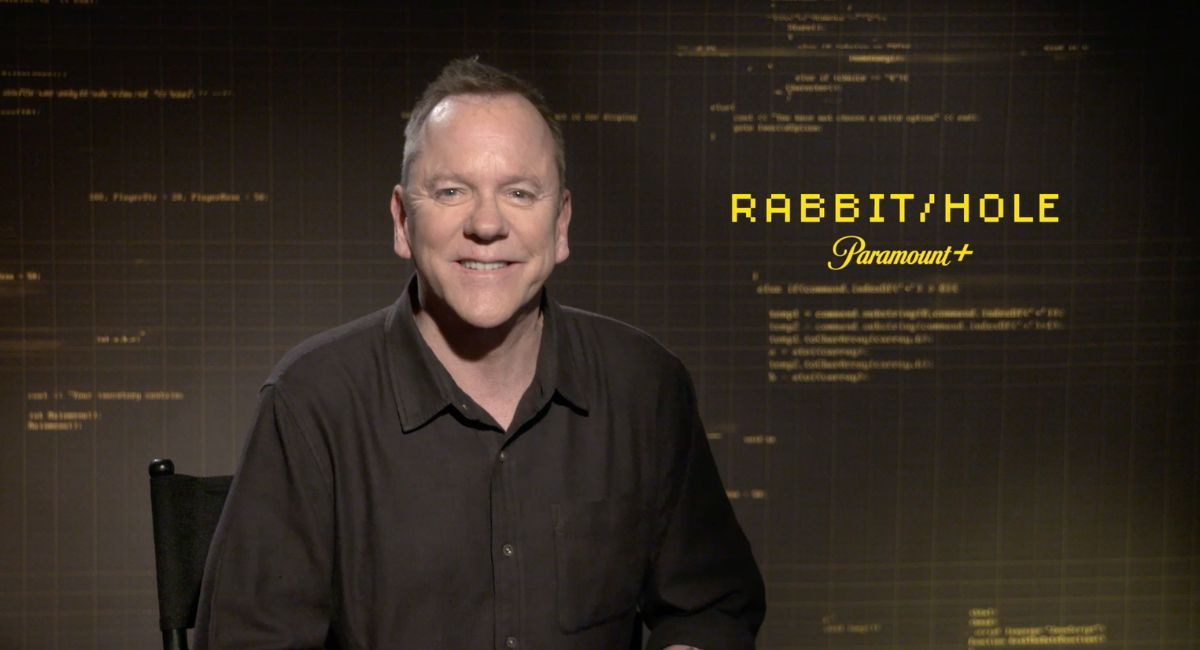 Kiefer Sutherland stars on Paramount+'s 'Rabbit Hole.'