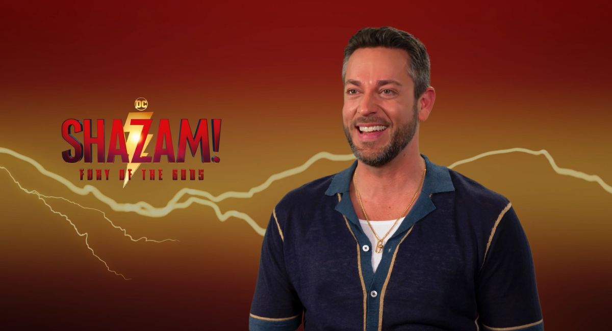Social media: Zachary Levi unveils clean version of the (unofficial) Shazam!  Fury of the Gods poster shown at DC FanDome. : r/DC_Cinematic