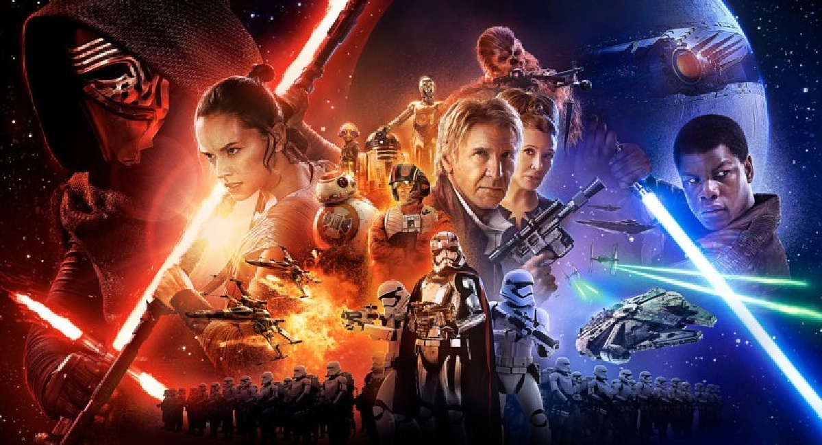The cast of Lucasfilm's 'Star Wars: The Force Awakens,' which was directed by J.J. Abrams.