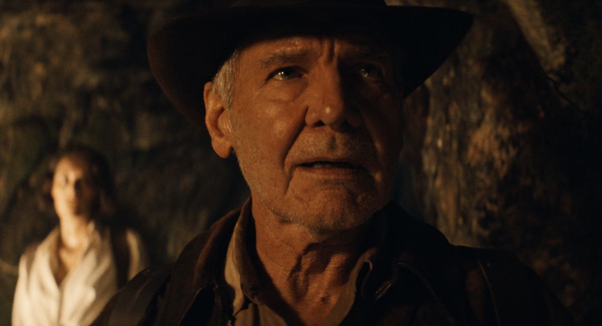 Helena (Phoebe Waller-Bridge) and Indiana Jones (Harrison Ford) in Lucasfilm's 'Indiana Jones and the Dial of Destiny.'