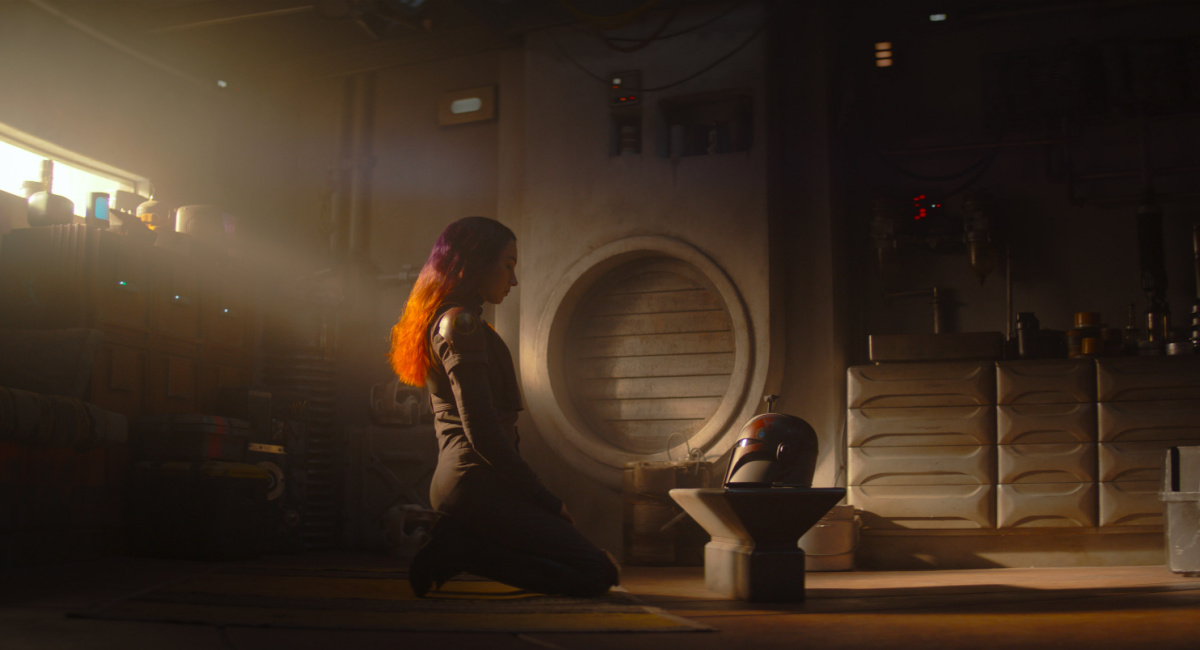 Sabine Wren (Natasha Liu Bordizzo) in Lucasfilm's 'Ahsoka,' exclusively on Disney+.