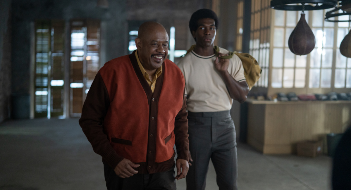 Khris Davis and Forest Whitaker stars in 'Big George Foreman: The Miraculous Story of the Once and Future Heavy Weight Champion of the World.'