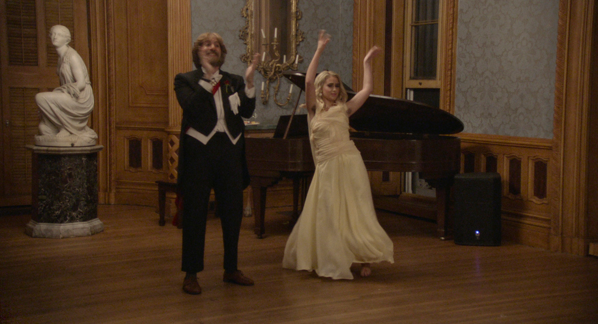 Sacha Baron Cohen and Maria Bakalova in 'Borat Subsequent Moviefilm.'