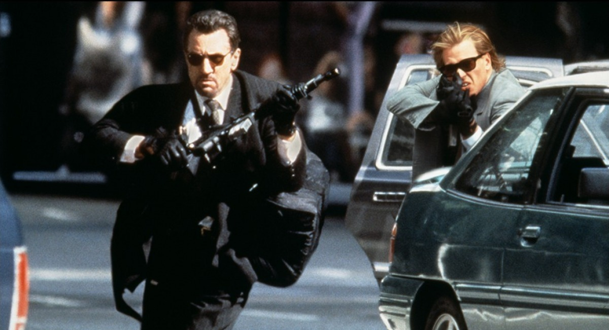 Robert De Niro and Val Kilmer in 1995's 'Heat.'