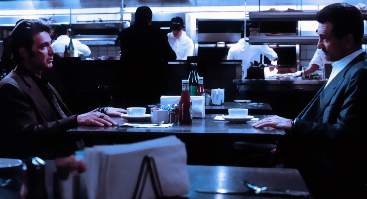 Al Pacino and Robert De Niro in 1995's 'Heat.'