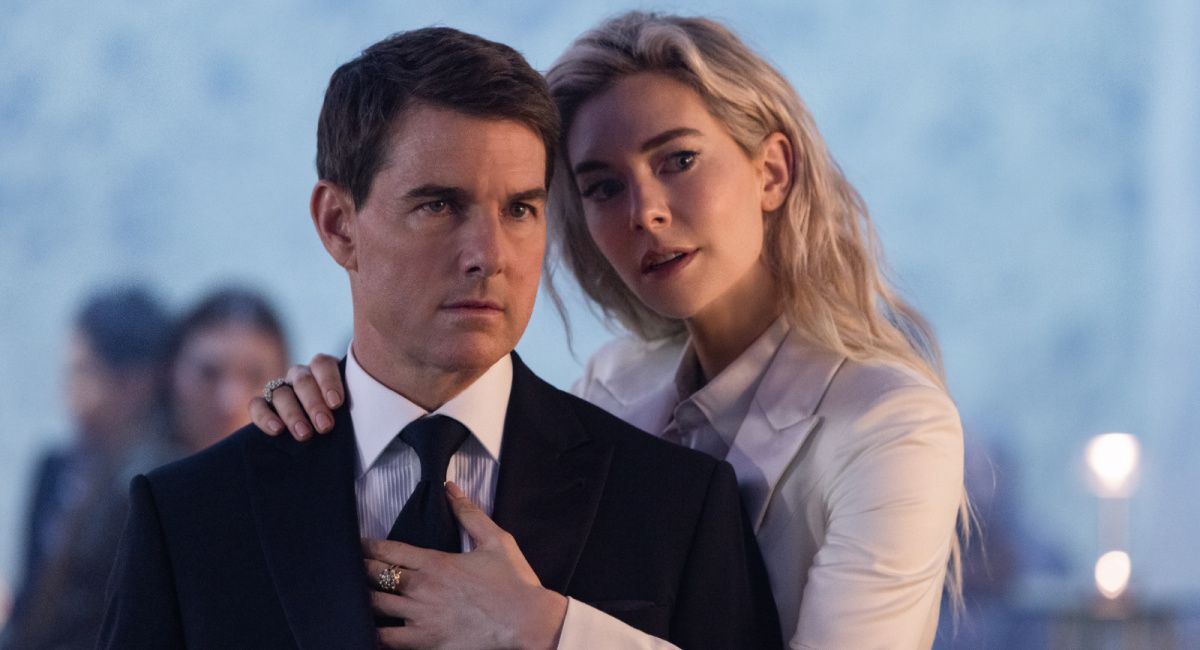 Tom Cruise and Vanessa Kirby in 'Mission: Impossible Dead Reckoning - Part One' from Paramount Pictures and Skydance.