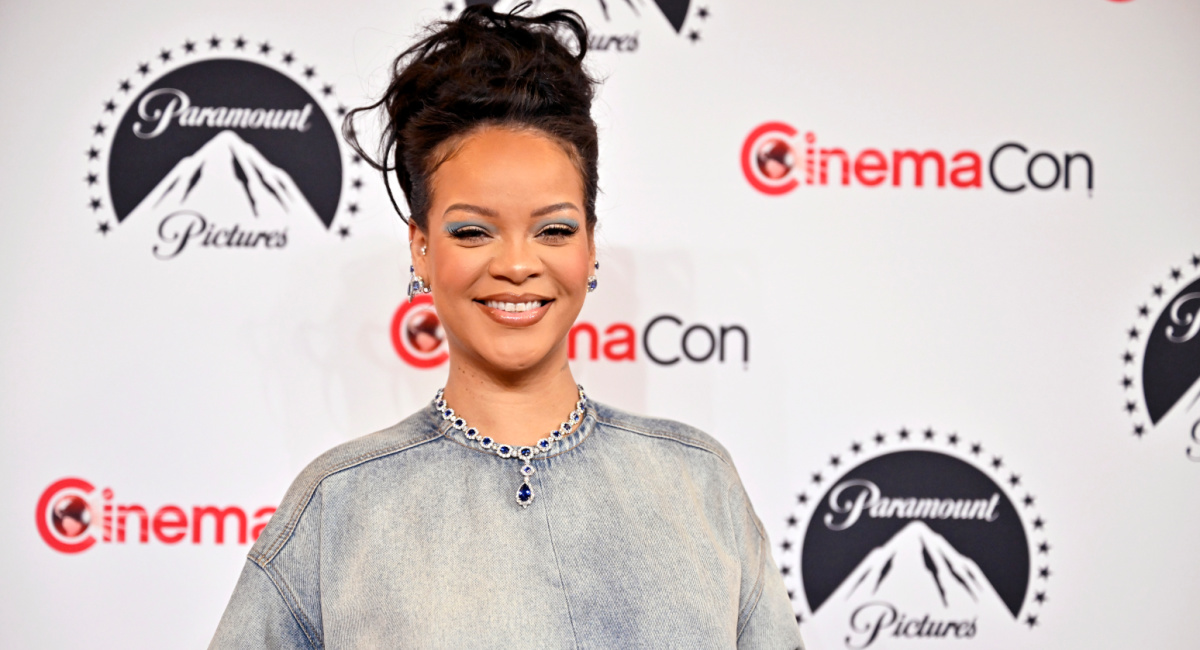 Rihanna at Paramount Pictures CinemaCon 2023 presentation in Las Vegas. Photos courtesy of Paramount Pictures.