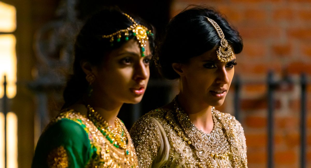 Priya Kansara stars as Ria Khan and Ritu Arya as her sister Lena in director Nida Manzoor’s 'Polite Society,' a Focus Features release.