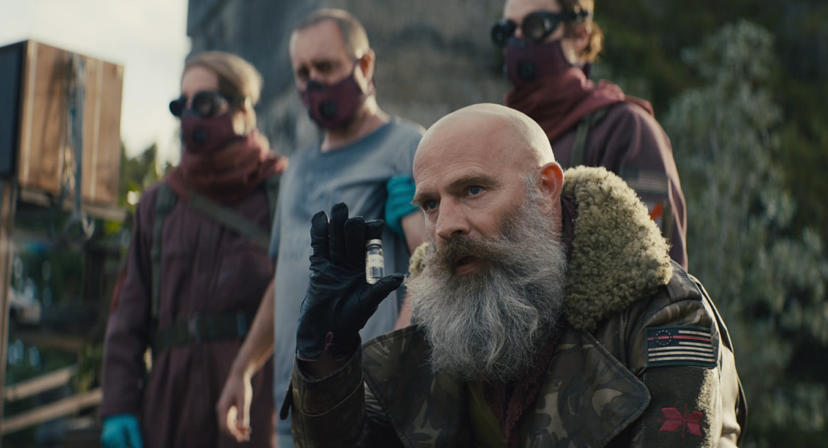 Neil Sandilands as General Abbot in 'Sweet Tooth' season 2.