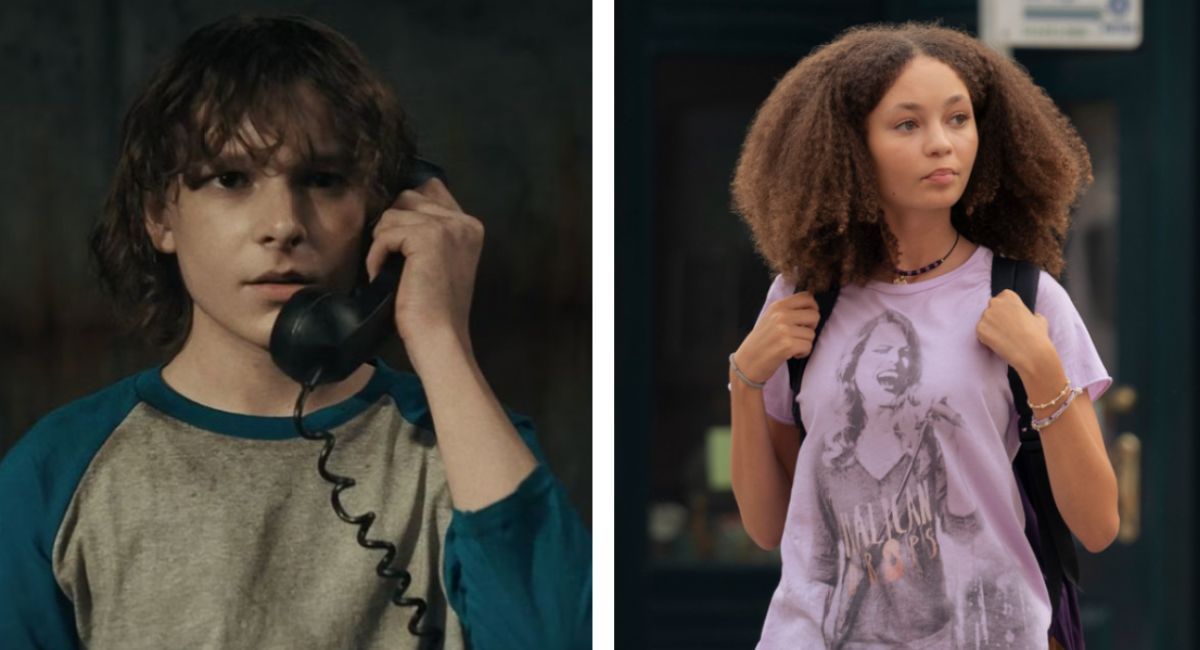 Mason Thames as Finney Shaw in 'The Black Phone,' and Nico Parker on HBO's 'The Last of Us.'