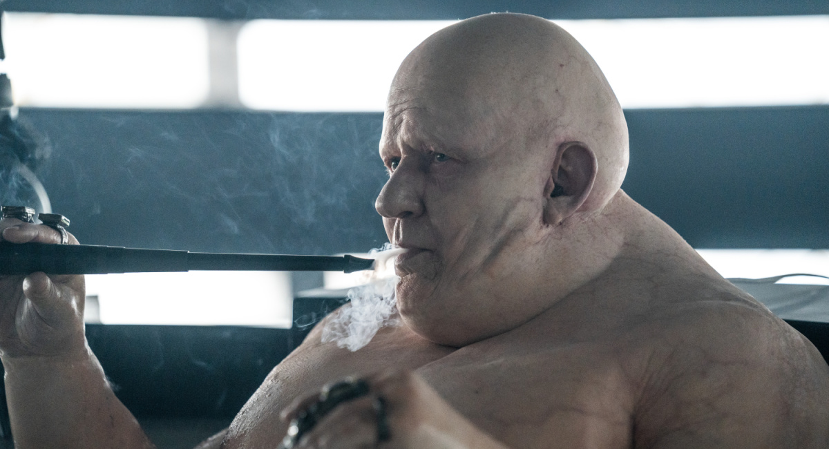 Stellan Skarsgard as Baron Vladimir Harkonnen in Warner Bros. Pictures and Legendary Pictures’ action adventure 'Dune: Part Two,' a Warne