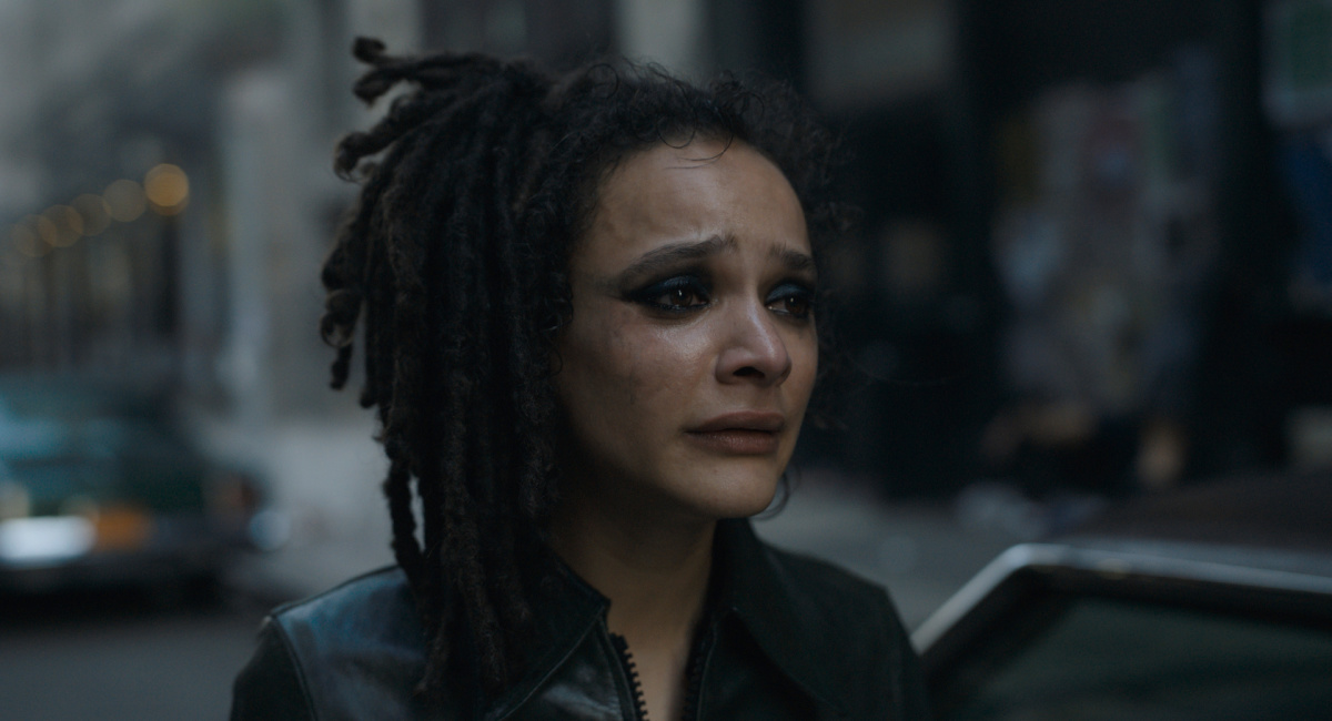 Sasha Lane in 'The Crowded Room,' premiering June 9, 2023 on Apple TV+.